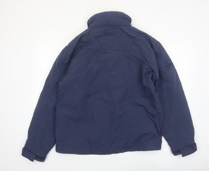 Crew Clothing Co. Men’s Blue M Mid-Length Nylon Jacket