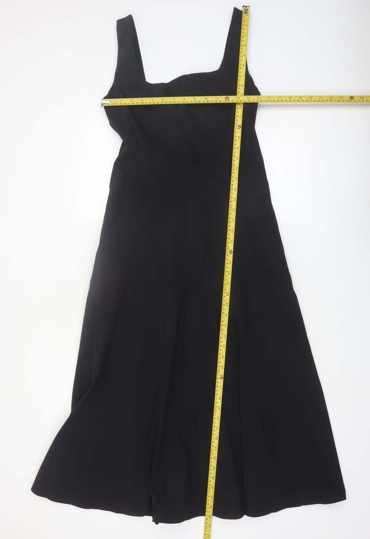 Marks and Spencer Women’s Black Midi Fit & Flare Dress Size 10
