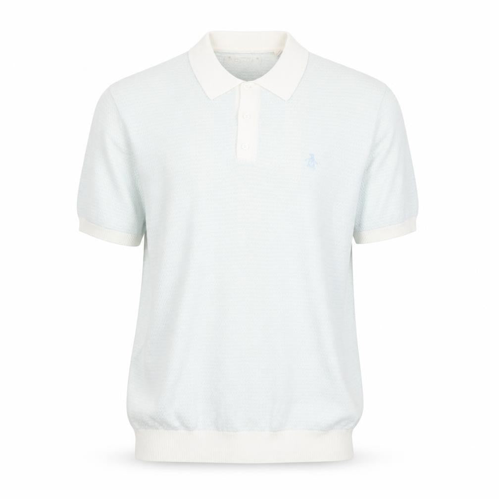 Original Penguin Men’s White Cotton Polo Shirt M Regular Fit