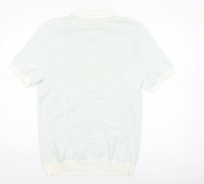 Original Penguin Men’s White Cotton Polo Shirt M Regular Fit