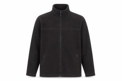 James Pringle Men's Black Fleece Full Zip Jacket Size S