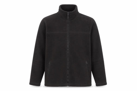 James Pringle Men's Black Fleece Full Zip Jacket Size S