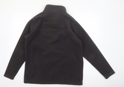 James Pringle Men's Black Fleece Full Zip Jacket Size S