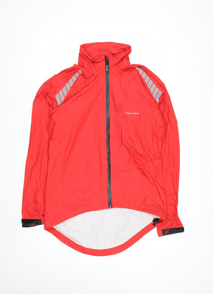 Polaris Men's Red Small Windproof Cycling Jacket Waterproof Lightweight