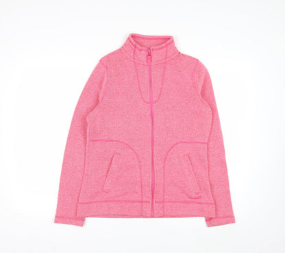 Weird Fish Women’s Pink Full Zip Fleece Size 10