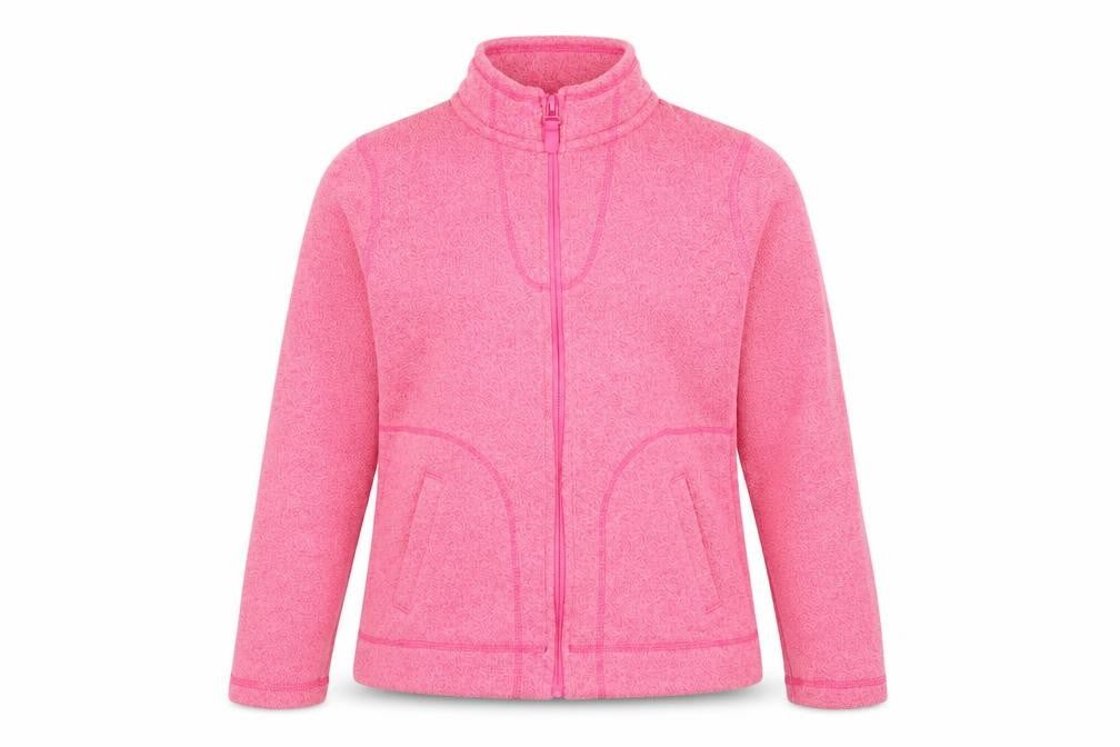 Weird Fish Women’s Pink Full Zip Fleece Size 10