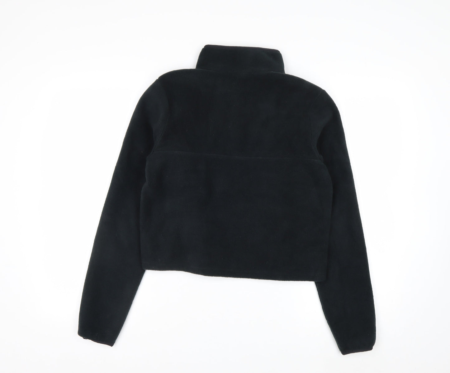 Columbia Women XS Black 1/4 Snap Fleece Pullover Sweatshirt
