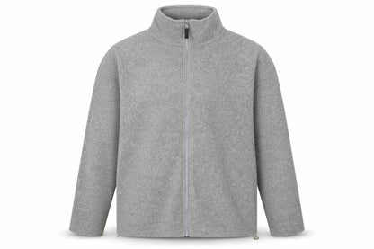 Ice Age Men's Grey Full Zip Fleece Sweatshirt Size L