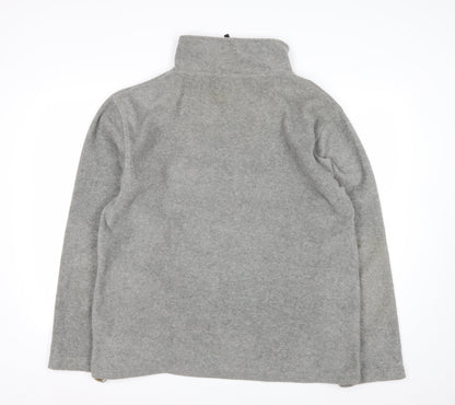 Ice Age Men's Grey Full Zip Fleece Sweatshirt Size L