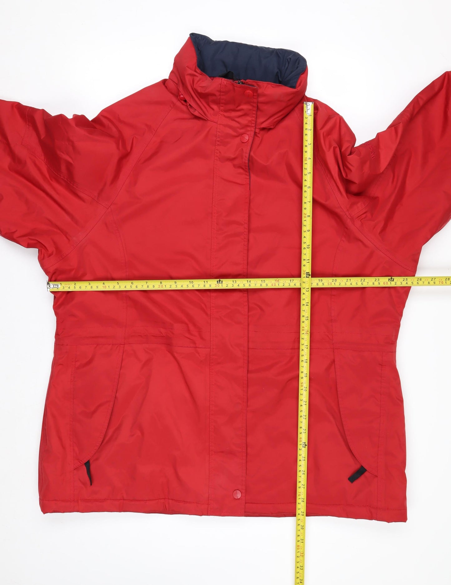 Regatta Women's Red Waterproof Parka Jacket Size 20 Lined Hooded