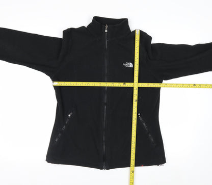 The North Face Women's Black Fleece Full Zip Hoodie M