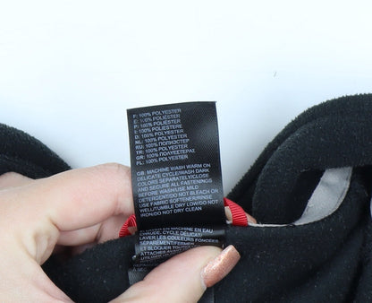 The North Face Women's Black Fleece Full Zip Hoodie M