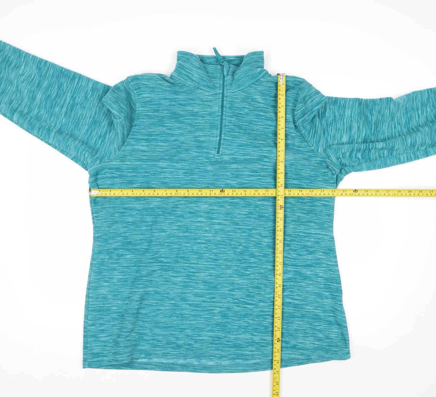 Mountain Warehouse Womens Blue 1/2 Zip Pullover Sweatshirt UK 20