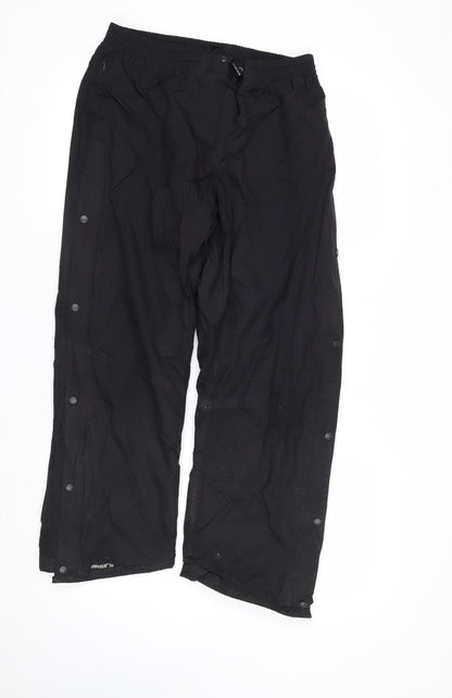 Mountain Warehouse Women's Black Waterproof Rain Trousers UK 10