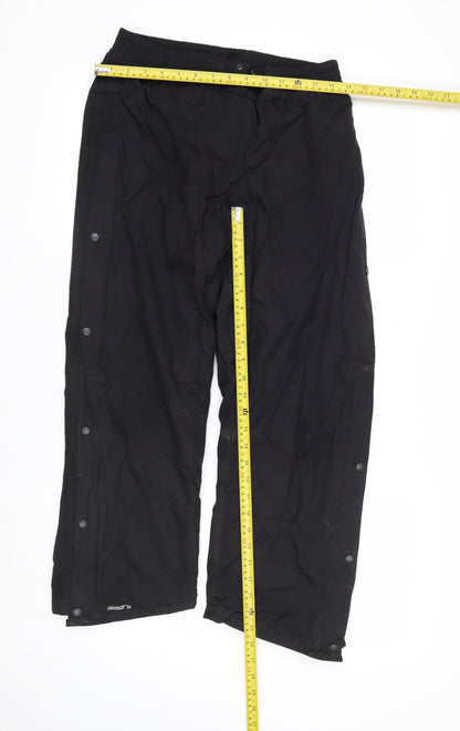 Mountain Warehouse Women's Black Waterproof Rain Trousers UK 10