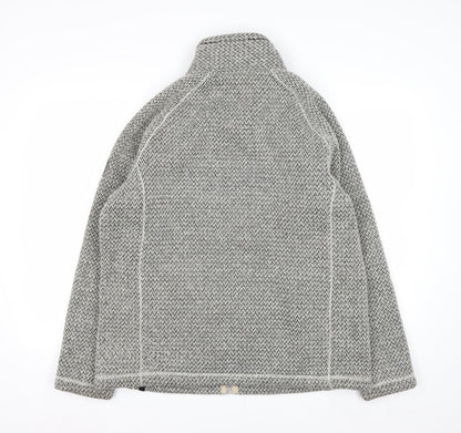Craghoppers Women’s Grey Full Zip Fleece Sweatshirt UK 16