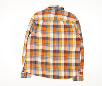 Merrell Men's Multicoloured Cotton Flannel Check Shirt Size L