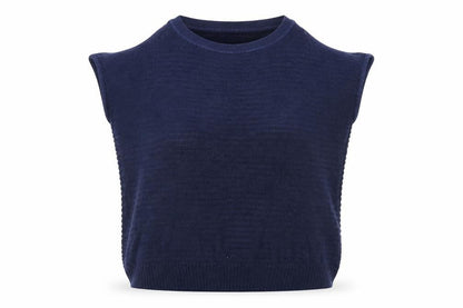 Next Women’s Blue Cold Shoulder Knit Jumper Size 10
