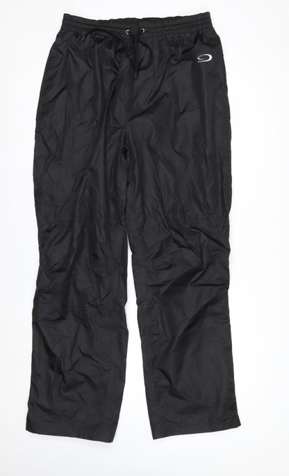 Crane Bike Men's Black Windbreaker Waterproof Trousers Size L