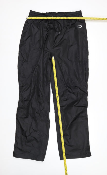 Crane Bike Men's Black Windbreaker Waterproof Trousers Size L