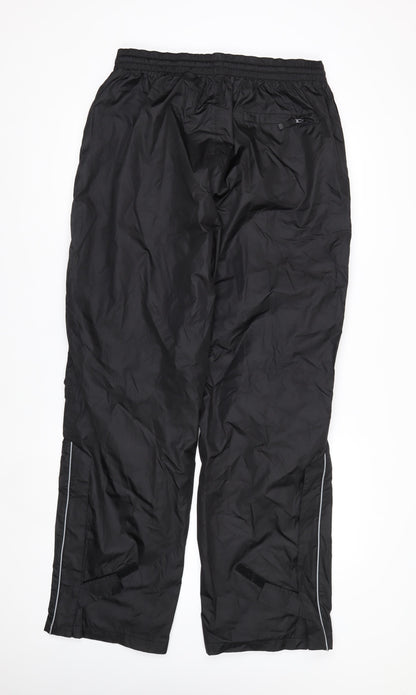 Crane Bike Men's Black Windbreaker Waterproof Trousers Size L