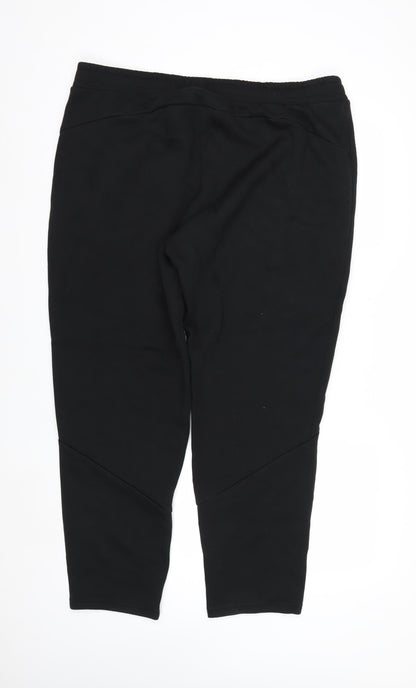 Puma Men's Black 2XL Jogger Trousers with Logo Detail