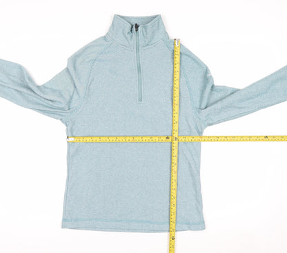 Trespass Womens Blue 1/2 Zip Pullover Fleece Sweatshirt Size XS UK 8