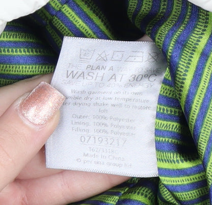 Marks and Spencer Per Una Women Ivory Quilted Water Repellent Waistcoat Size S