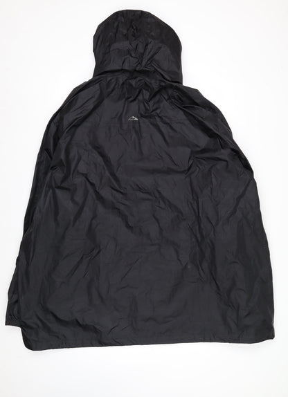 Snowdonia Men’s Black 4XL Hooded Waterproof Windbreaker Jacket
