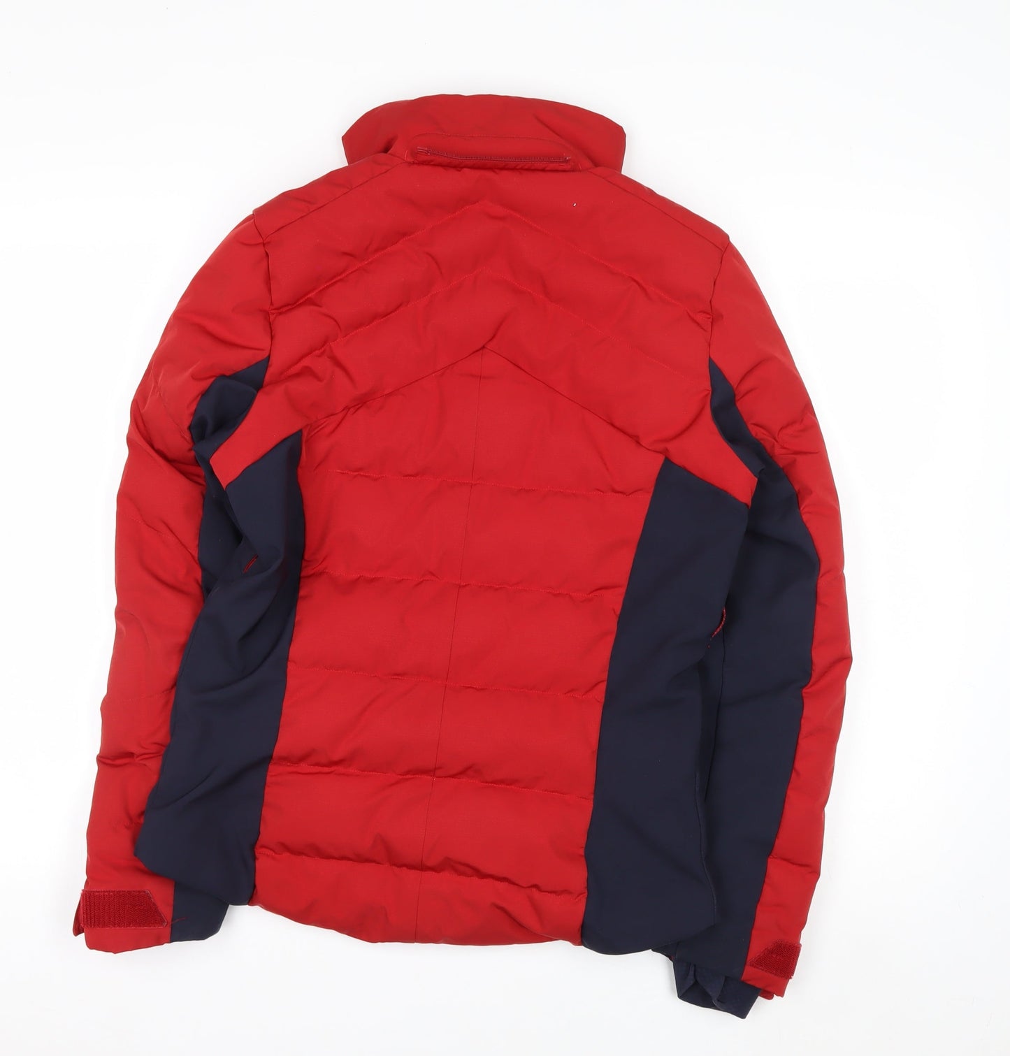 Salomon Men's Red XS Puffer Jacket Ski Water Resistant Winter Coat