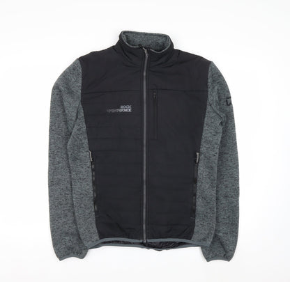 Rock Experience Men's Black M Soft Shell Fleece Jacket