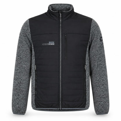 Rock Experience Men's Black M Soft Shell Fleece Jacket