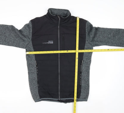 Rock Experience Men's Black M Soft Shell Fleece Jacket