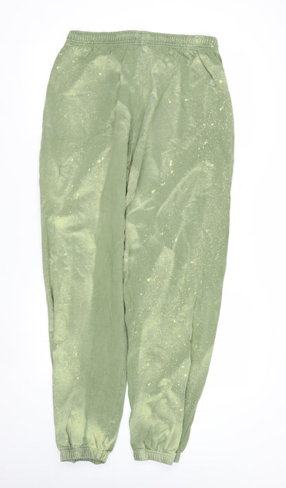 iets frans Men’s Green Jogger Sweatpants M Regular Fit Cotton Blend