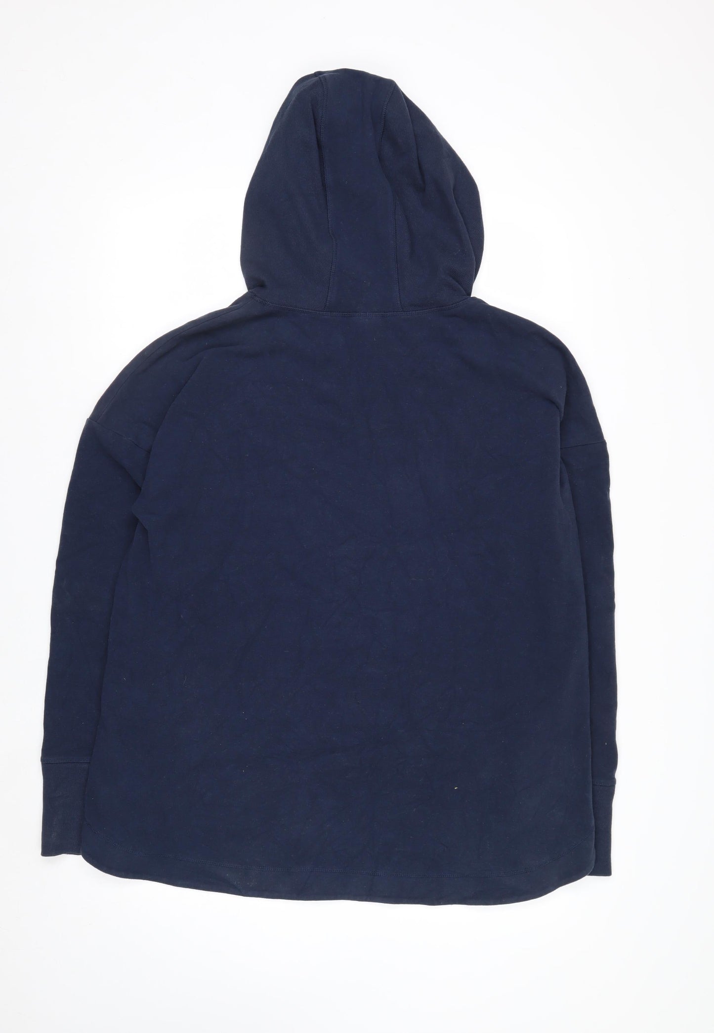 Sweaty Betty Women's Navy Blue Pullover Hoodie XL Soft Cotton Blend