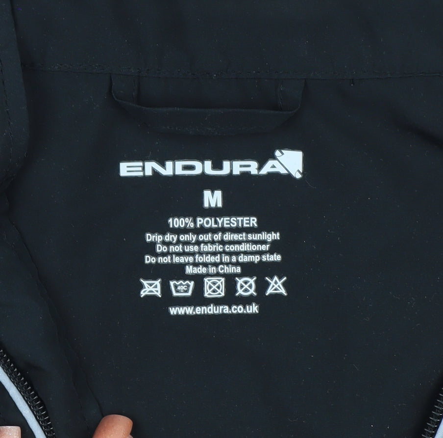 Endura Women's Black M Cycling Vest Windproof Reflective Lightweight Jacket