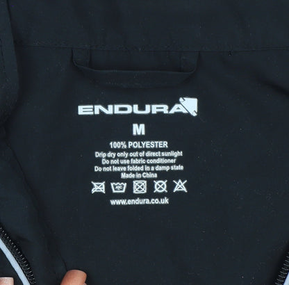 Endura Women's Black M Cycling Vest Windproof Reflective Lightweight Jacket