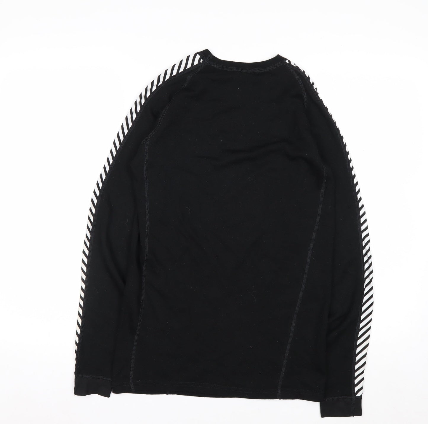 Helly Hansen Mens Black Long Sleeve Wool Top Size M