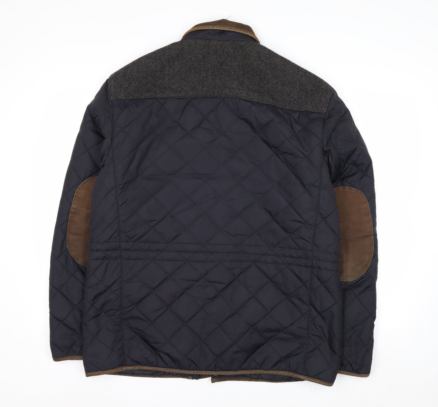 Marks and Spencer Blue Harbour Men's Blue Quilted Jacket L