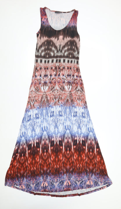 Warehouse Women’s Multicoloured Paisley Maxi Dress Size 8