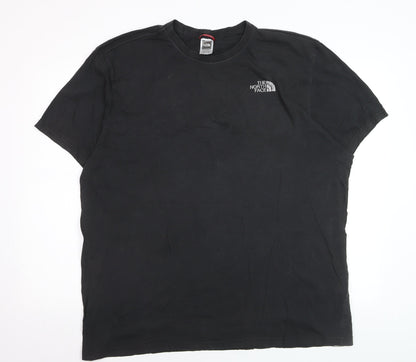 The North Face Men's Black 2XL Graphic Outdoor Cotton T-Shirt