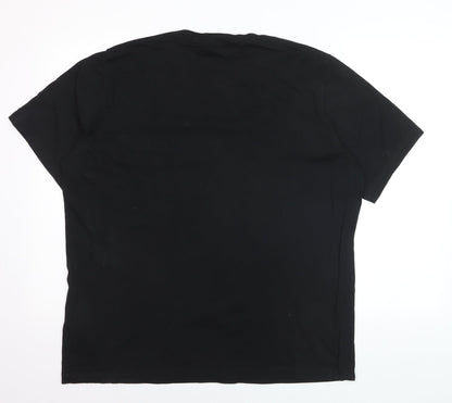Paul Smith Men’s Black 2XL Retro VHS Graphic Print T-Shirt