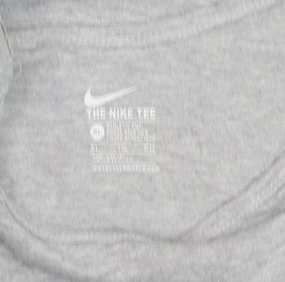 Nike Men's Grey Tank Top XL Athletic Fit Gym Wear