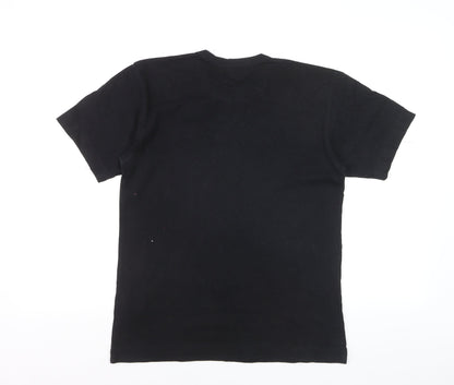 Comme des Garçons Play Women's Black Embroidered Heart T-Shirt Size S