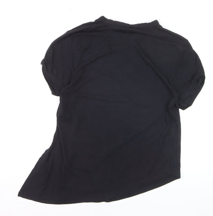 Gymshark Women's Black Short Sleeve Crew Neck T-Shirt Size S