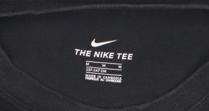 Nike Boys Black 'Just Do It' Graphic T-Shirt 10-11 Years