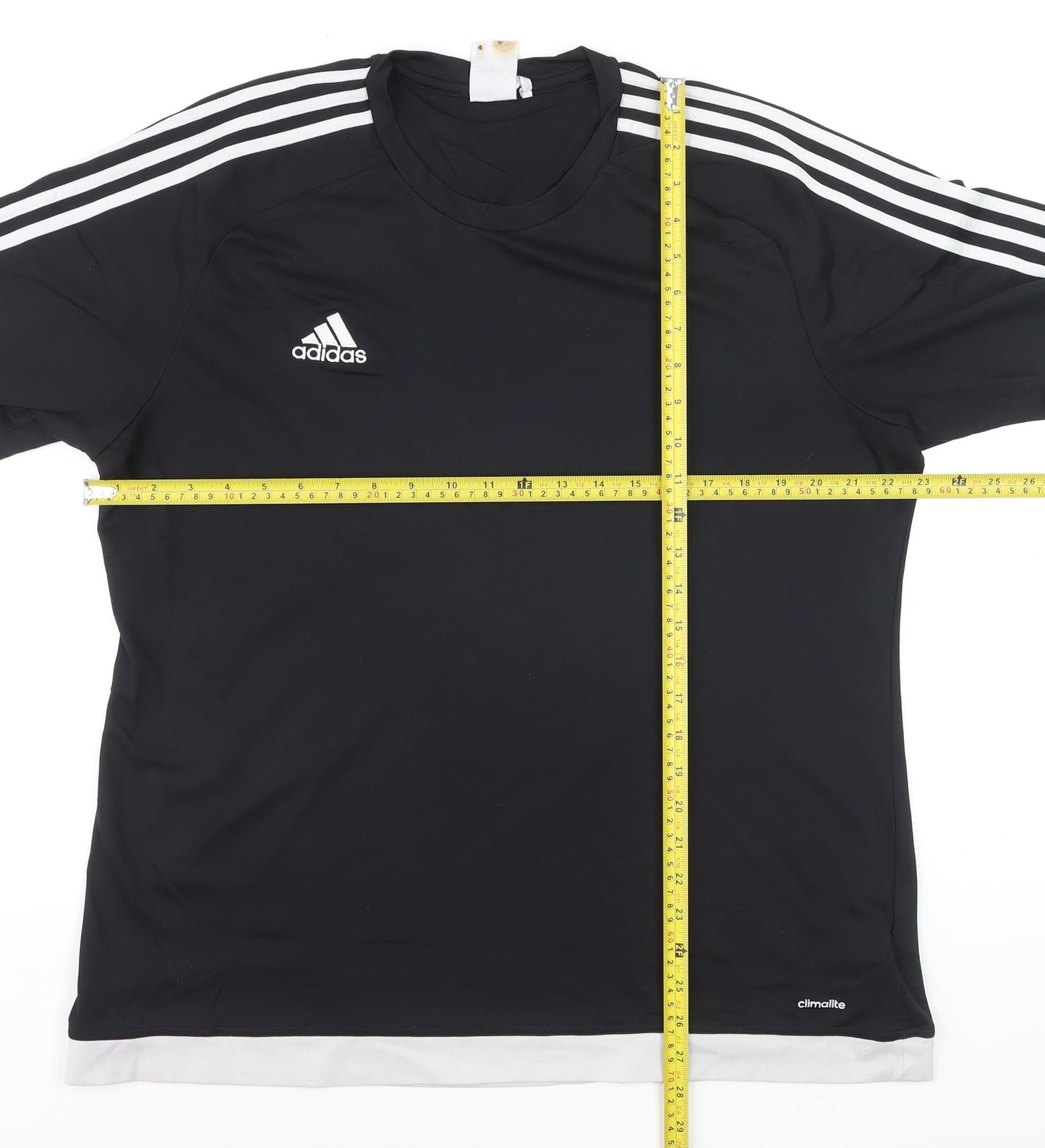Adidas Men's Black Climalite Crew Neck Sports T-Shirt XL