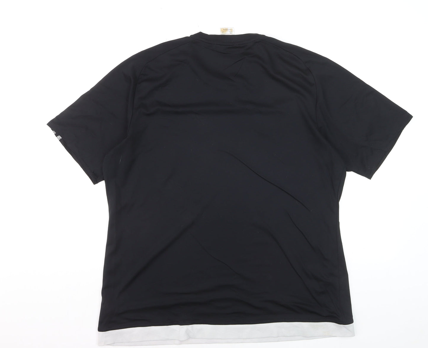 Adidas Men's Black Climalite Crew Neck Sports T-Shirt XL