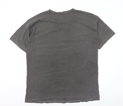 ASOS DESIGN Women’s Grey Ken Graphic Cotton T-Shirt UK 12