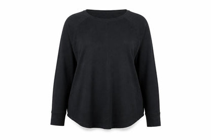 Mossimo Supply Co. Womens Black XL Long Sleeve Basic T-Shirt